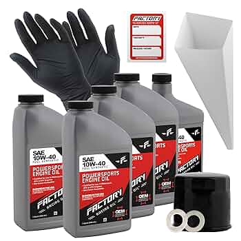 Amazon.com: Factory Racing Parts Oil Change Kit compatible